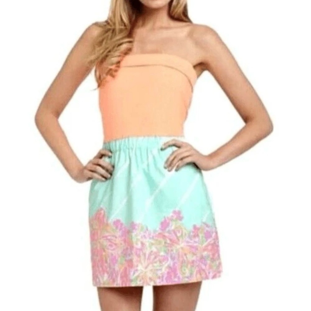 Lilly Pulitzer Strapless Dress